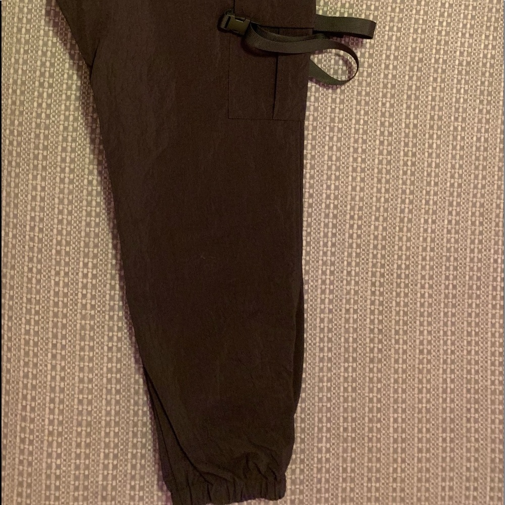 Nylon Cargo Pants